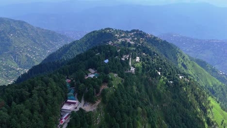 aerial footage of khanaspur’s majestic peaks