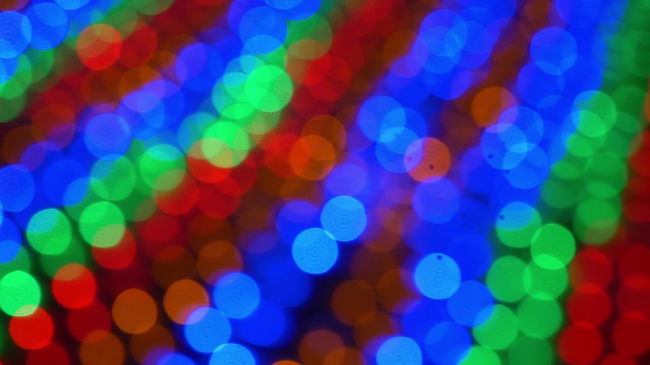 fondo de bokeh de luz abstracto