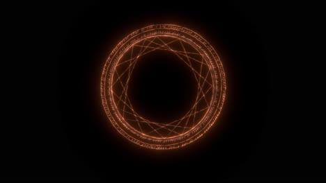 Circle-Orange-magic-spells-enchantment-of-mystical-arts