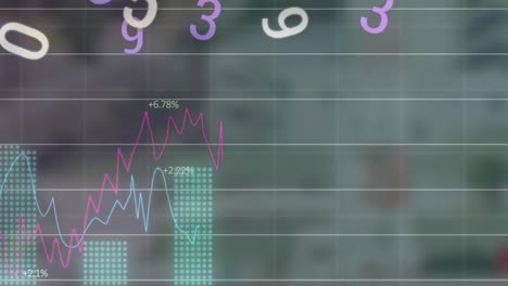 Animation-of-financial-data-processing-over-numbers-falling