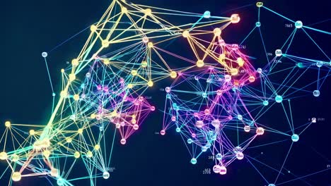 abstract network visualization