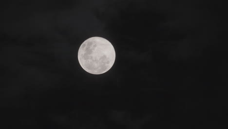 incredible supermoon on a cloudy nightnatural satellite - brazil.