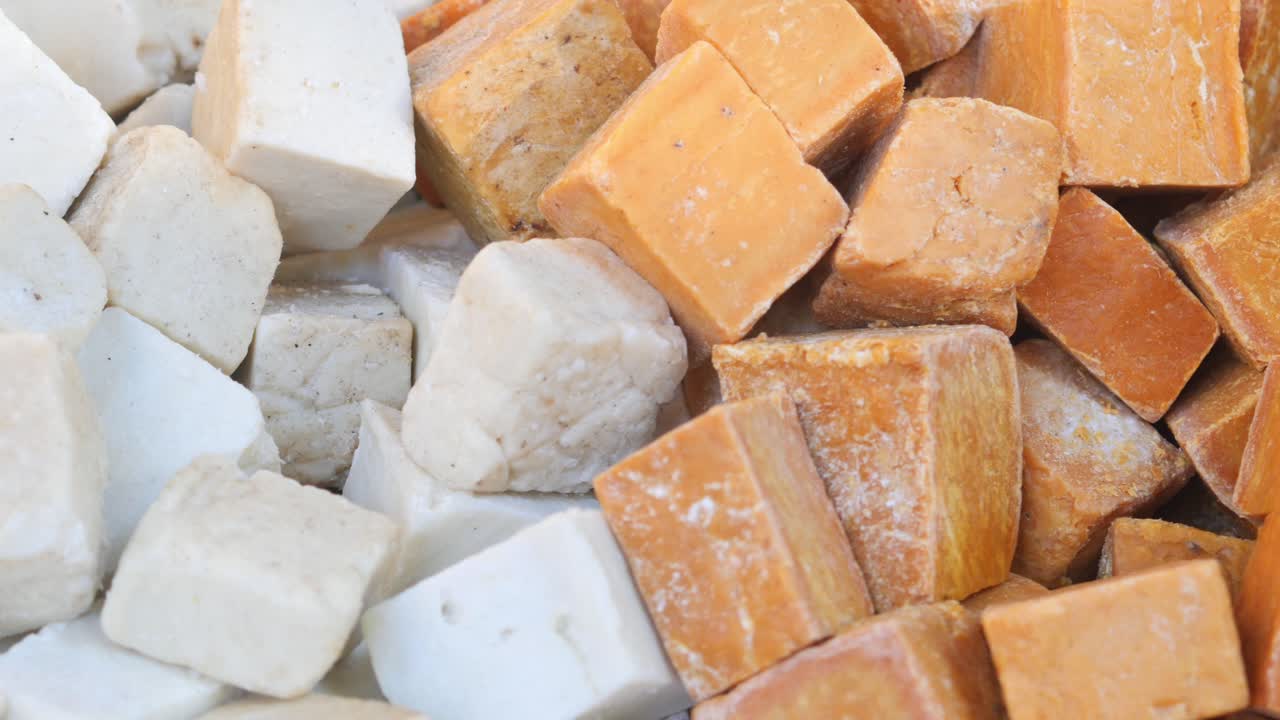 Assorted Cubes of Handmade Soap