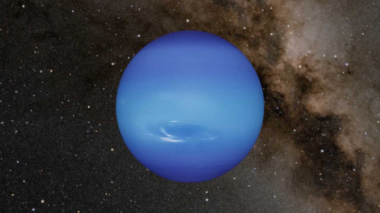 neptuno es el planeta azul del universo.