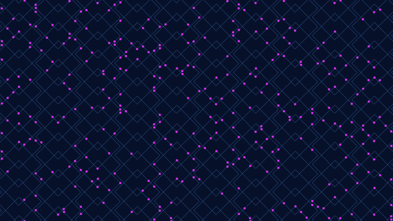 Blue background with diamond pattern of white dots