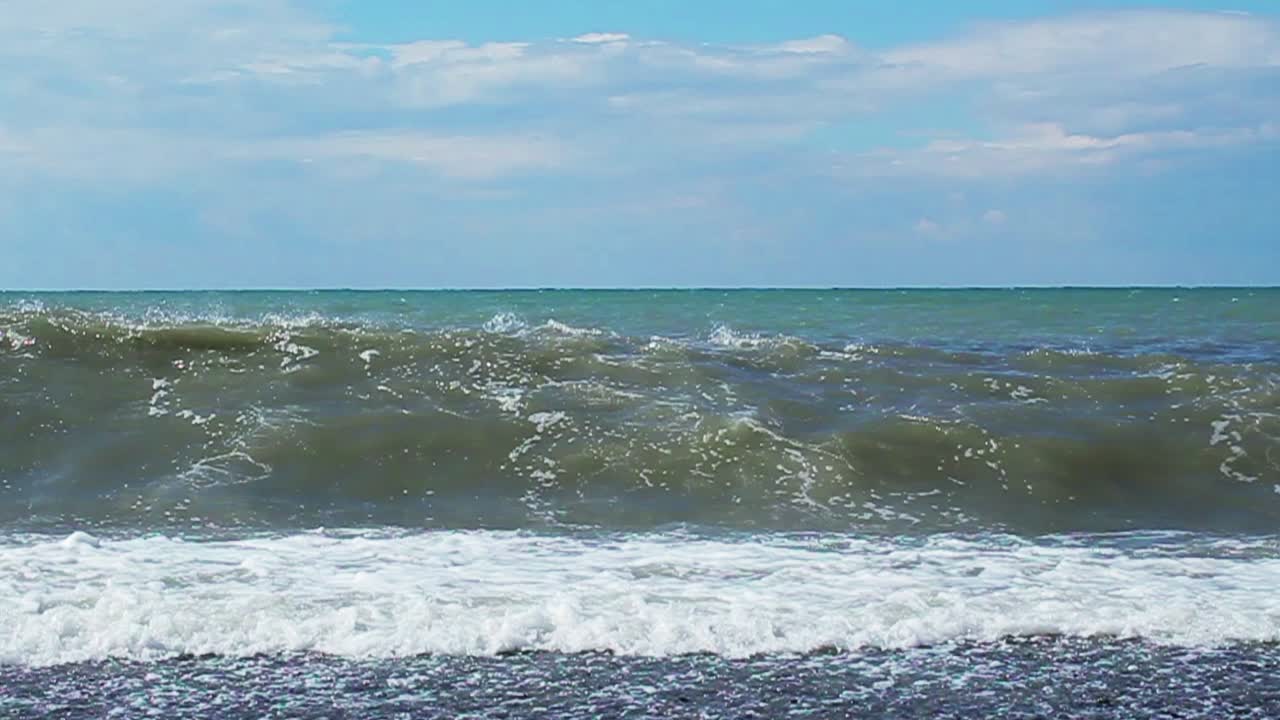 바가에 부히는 파도