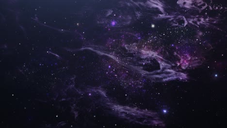 fly to the nebula in the great universe