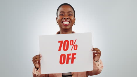 discount, sign and retail promotion