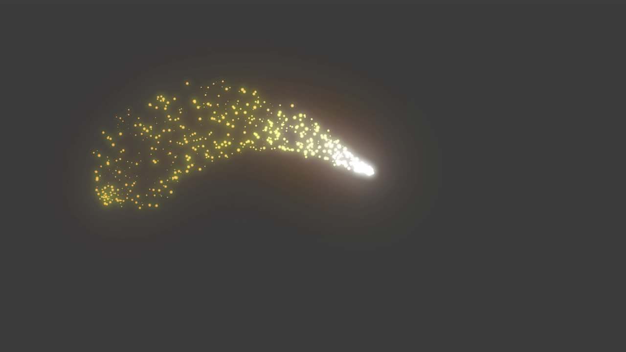 추상적인 입자 폭발