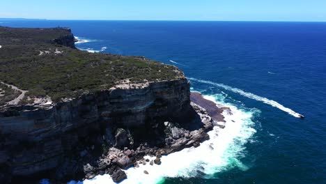 sydney - north head manly look out drone vuelo