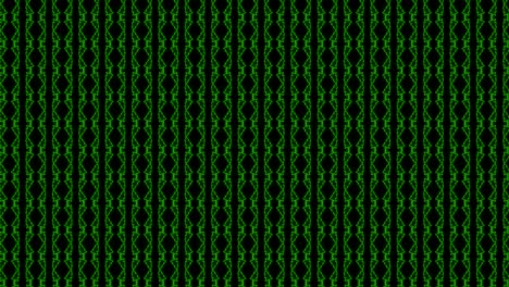 christmas tree tiled background animation pattern in glowing green and black