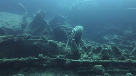 Ss-Thistlegorm-Es-Uno-De-Los-Naufragios-Más-Famosos-Del-Mundo-Que-Transportaba-Equipo-Militar-Durante-La-Segunda-Guerra-Mundial,-Atrae-A-Muchos-Buzos-Por-La-Cantidad-De-Carga-Que-Se-Puede-Ver-Y-Explorar