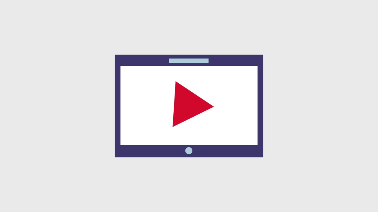 riproduzione di icone video