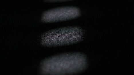 manchas de luz que pasan