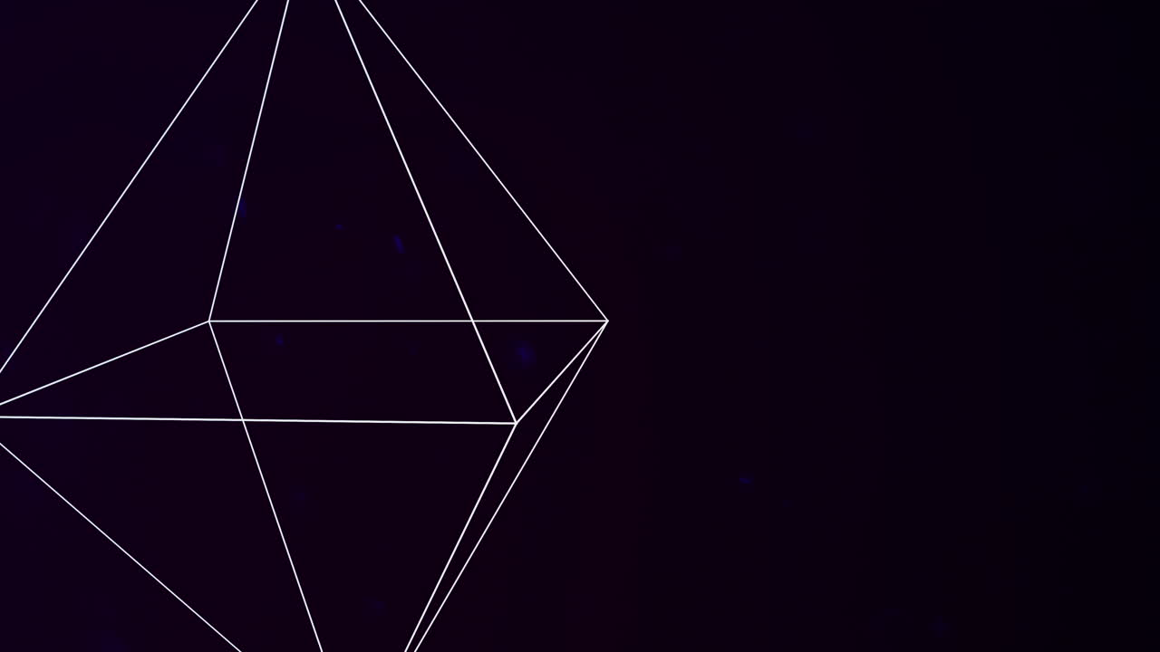 공간 5의 모션 기하학적 모양