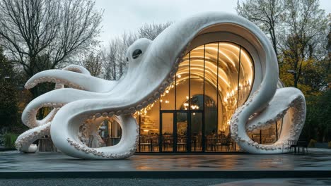 octopus restaurant exterior