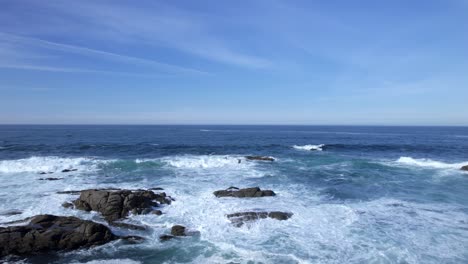 Playa-Puerto-Caion,-La-Laracha,-Galicia,-España