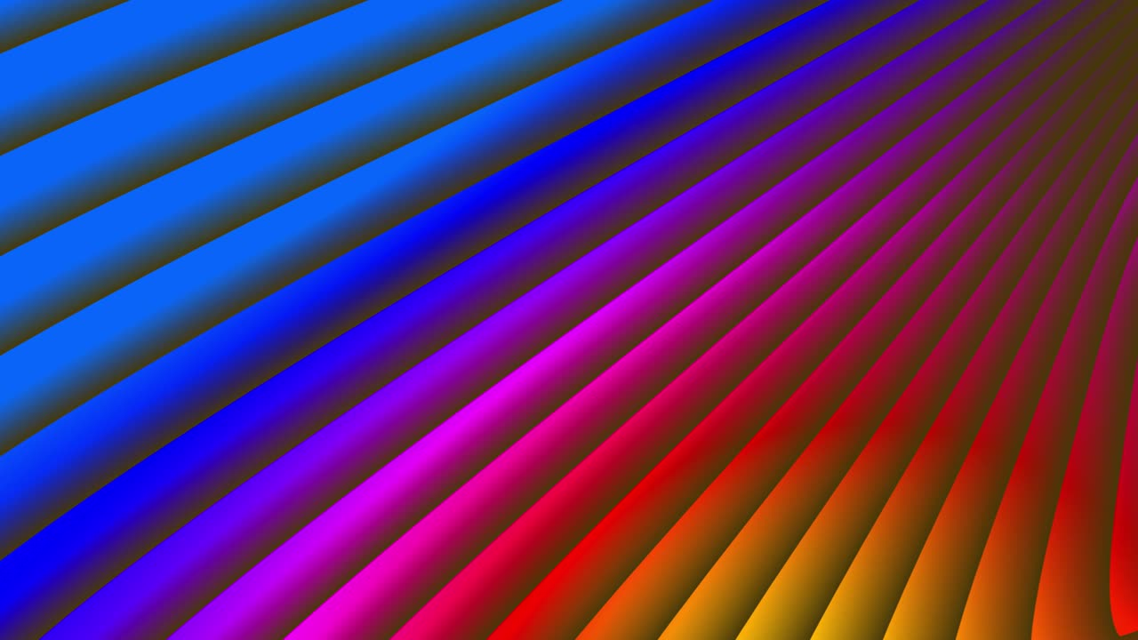 abstracto rayas coloridas línea suave fondo ondulado video de movimiento