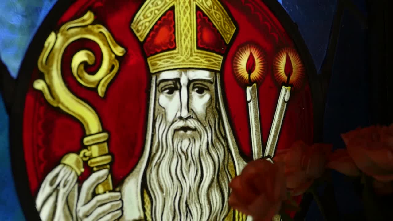 채플의 화려한 창, 세인트 블레즈