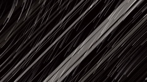 animación de rastros de luz que se mueven sobre un fondo negro