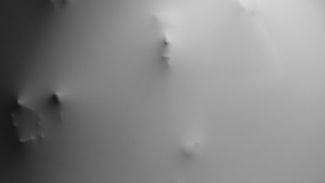 scary silhouettes appears from the white wall