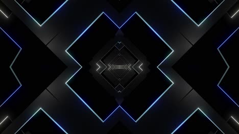 patrón geométrico abstracto con líneas brillantes