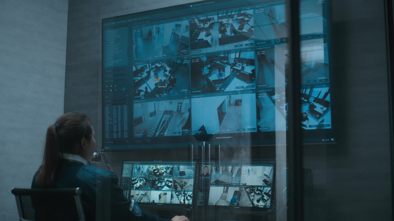 Security Monitoring in a Control Room