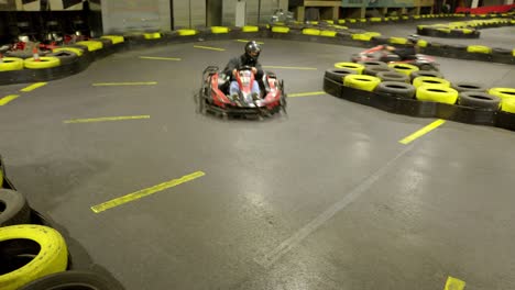 indoor go karting race