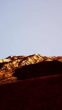 sunrise over mountain peaks