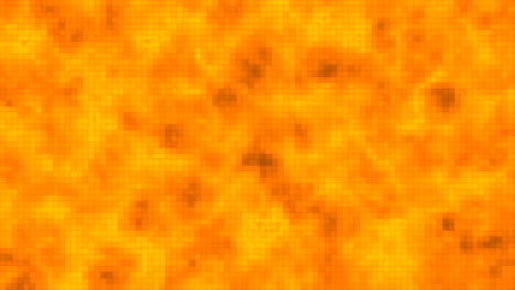 mosaico abstracto luz y sombra forma de onda de fuego amarillo en aire caliente flotante