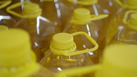 bottles of cooking oil