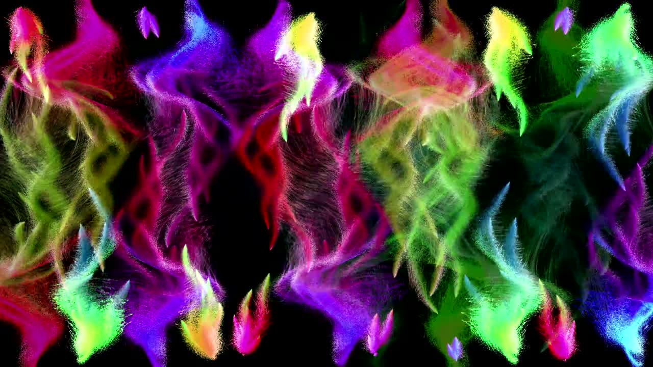 다채로운 입자 흐름