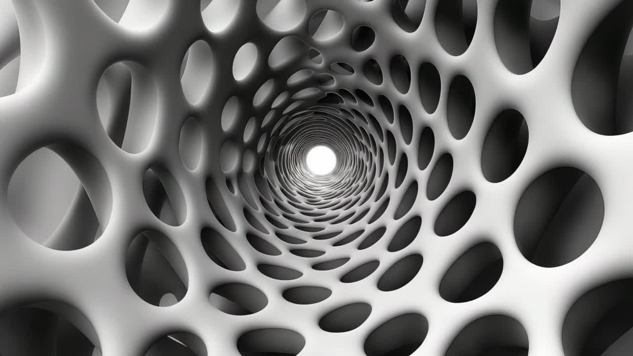 Abstract Tunnel Perspective