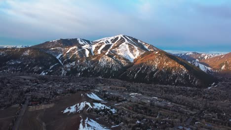 bald mountain in idaho - scenic peak in the sawtooth national forest with breathtaking scenery of surrounding wilderness