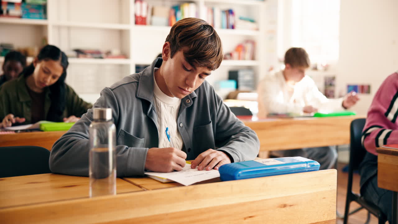 Students in a classroom setting