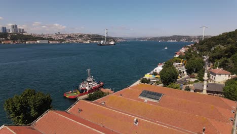 bosphorus istanbul aerial drone view 1