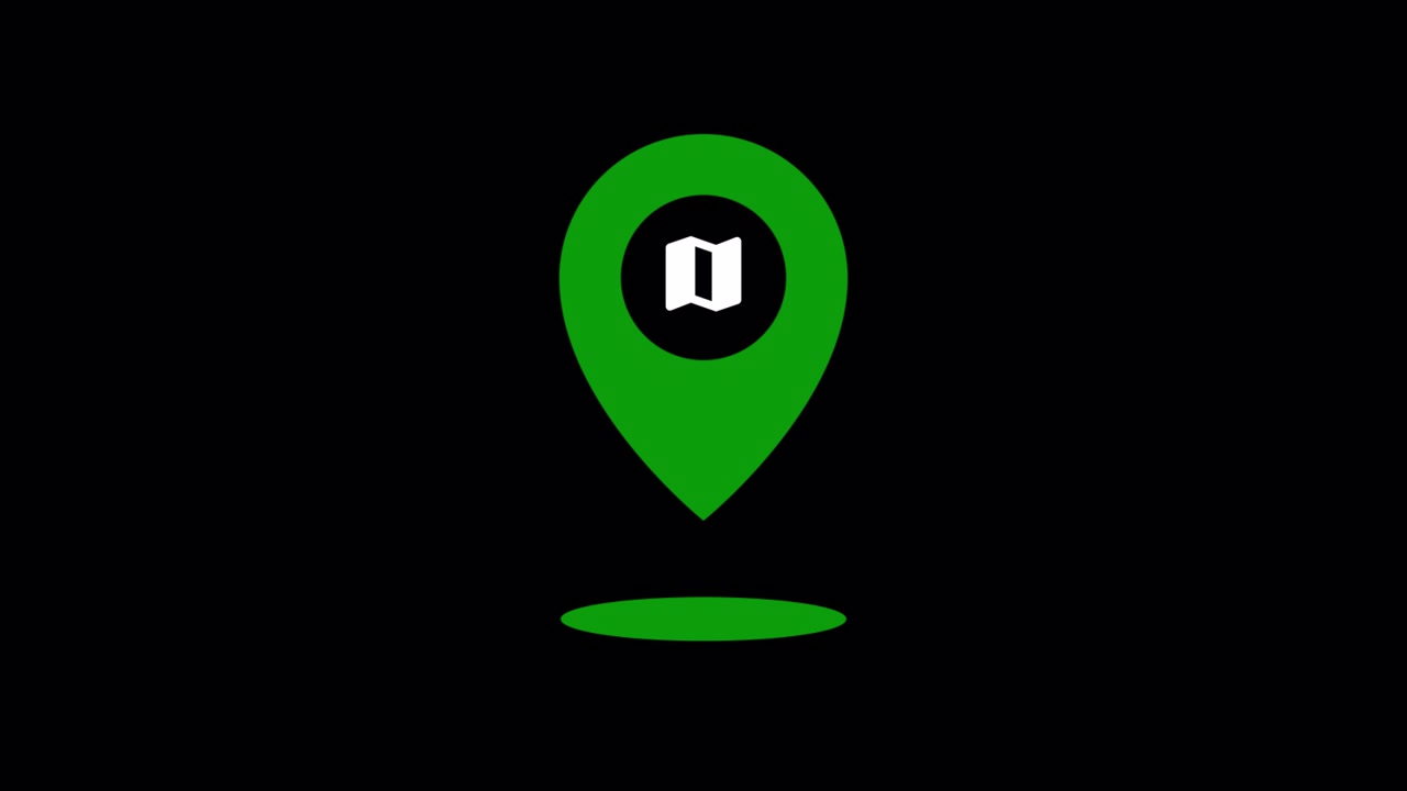 Map Navigation Marker Animation