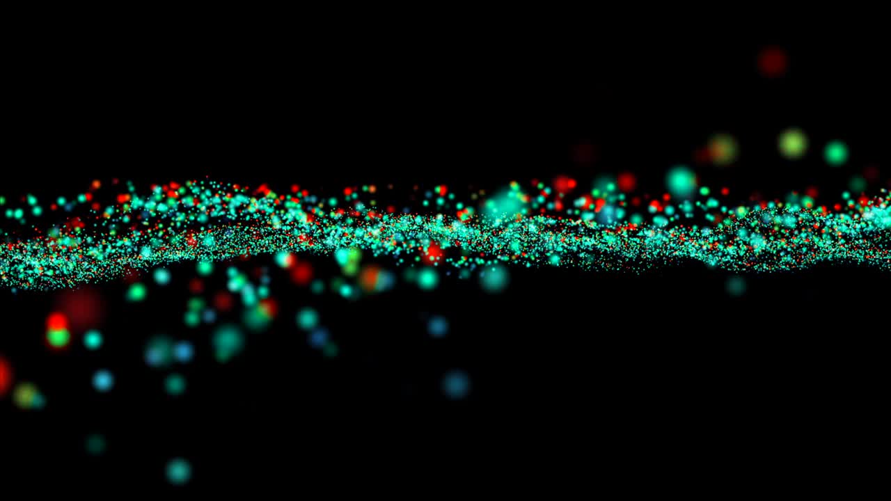 Abstract Particles Wave