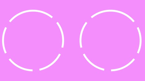 circle rotation split pop animation motion graphics
