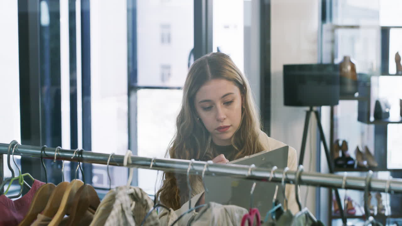 We're having a sale on last season's clothes!