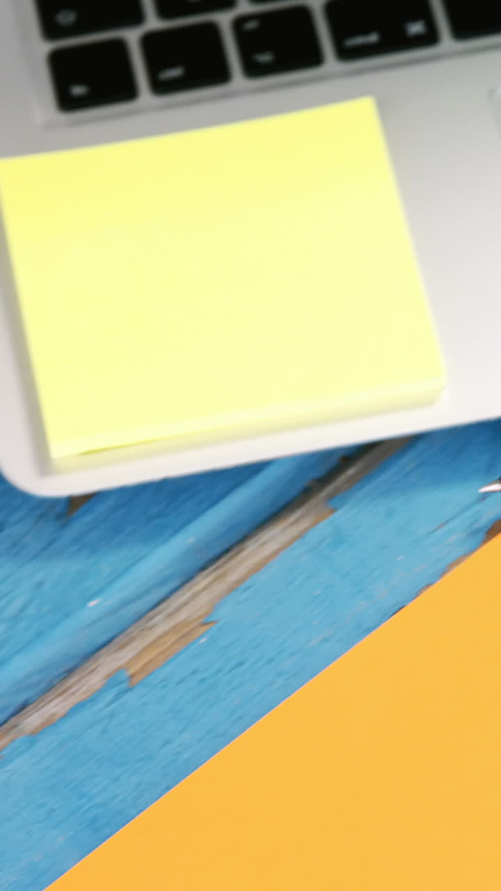 Aloe vera plant, pencils and laptop