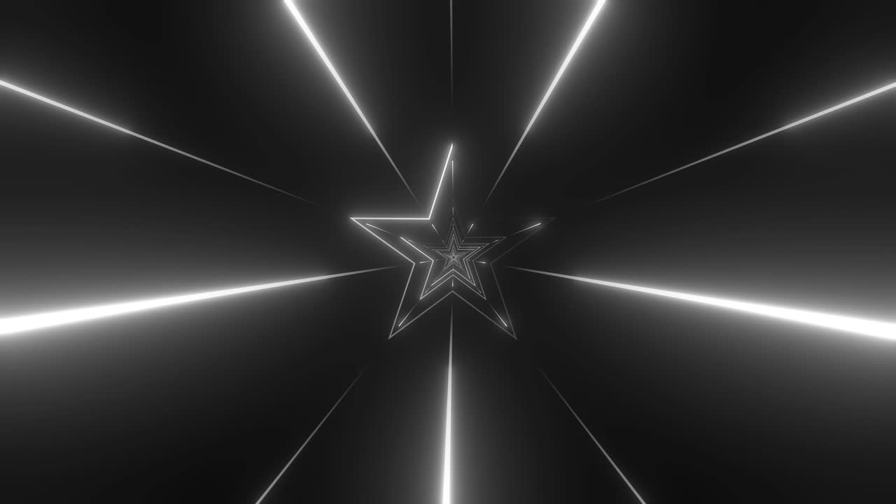 Star Tunnel Abstract Background