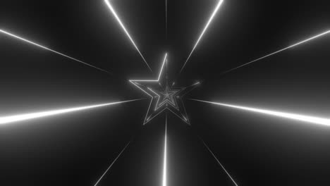 star tunnel abstract background