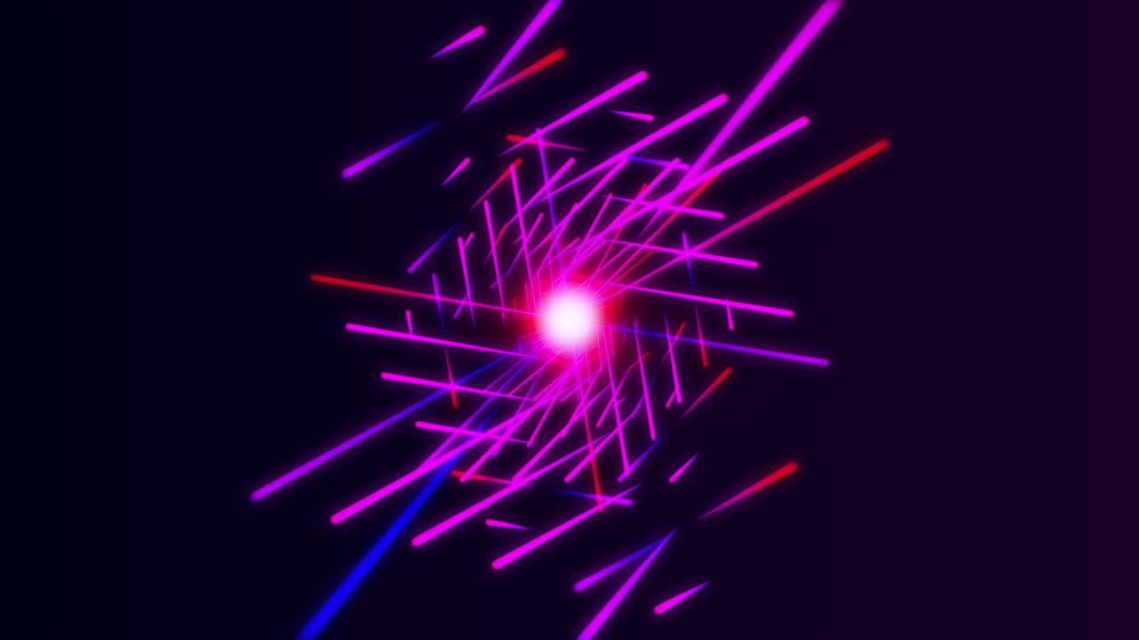 네온 모션 배경 원활한 루프