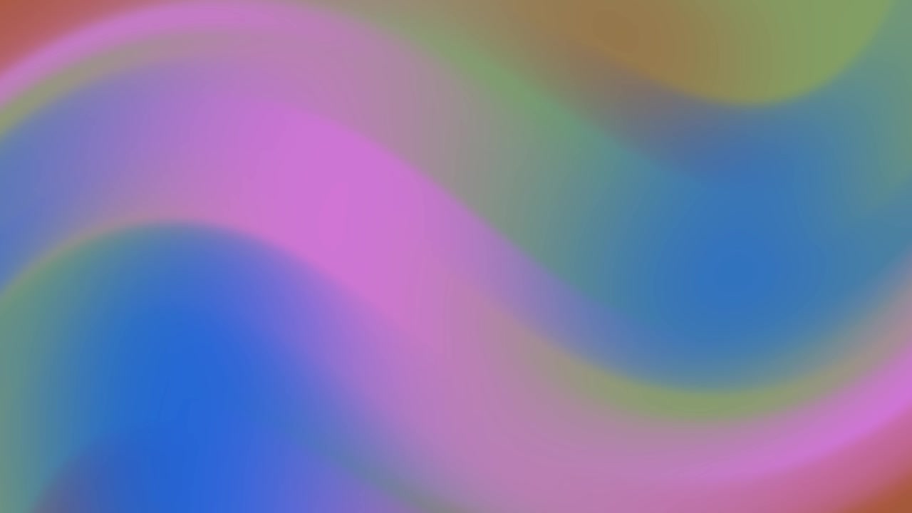 Vibrant Abstract Wavy Gradient Color Background Animation