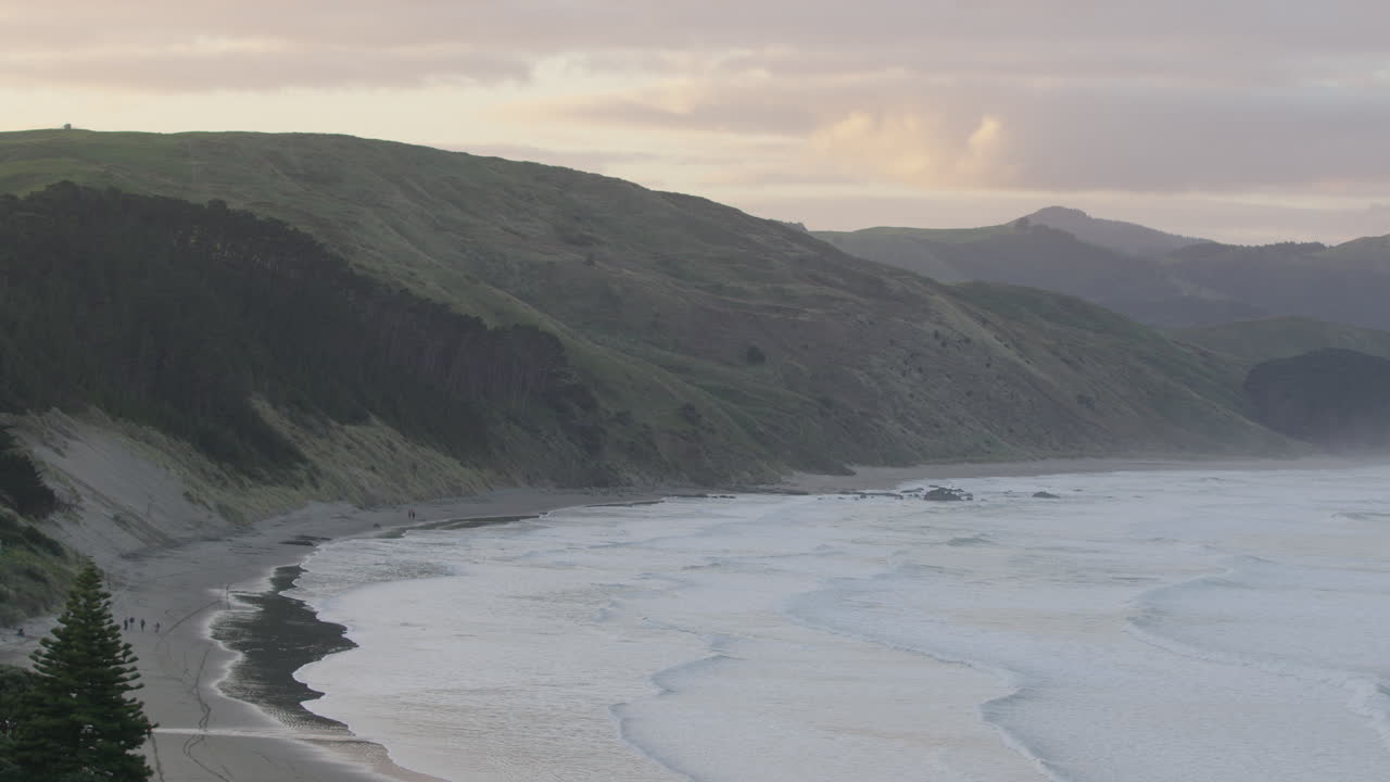 The untouched beauty of New Zealand's eastern coastline in Castle Point