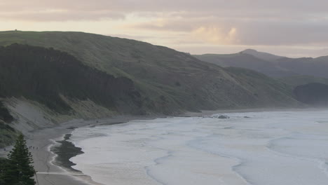 the untouched beauty of new zealand's eastern coastline in castle point