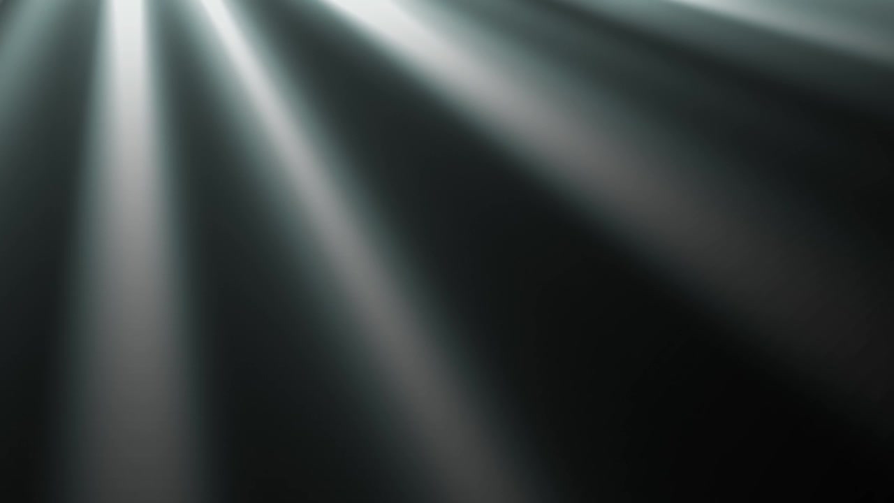 Dynamic Light Rays on Dark Background