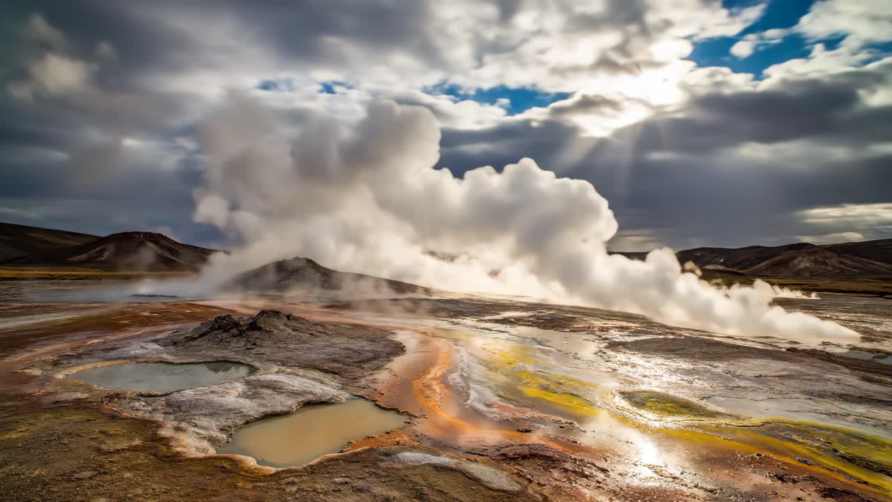 Geothermal Area Landscape
