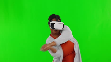 woman experiencing virtual reality